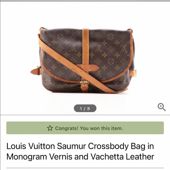 LouisVuitton SaumurCrossbody authenticated by EBTH - Picture 13 of 14
